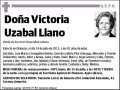 UZABAL LLANO,VICTORIA
