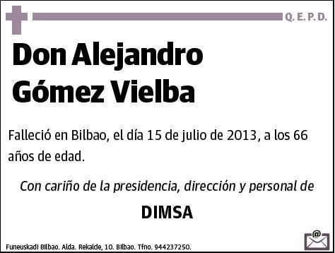 GOMEZ VIELBA,ALEJANDRO