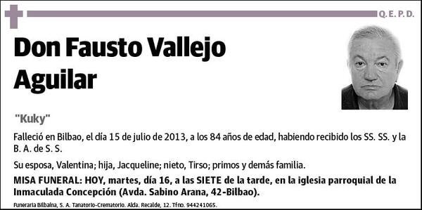 VALLEJO AGUILAR,FAUSTO