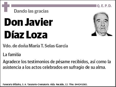 DIAZ LOZA,JAVIER