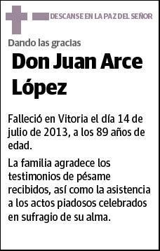 ARCE LOPEZ,JUAN