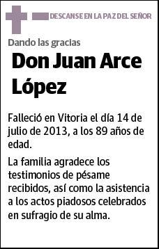 ARCE LOPEZ,JUAN