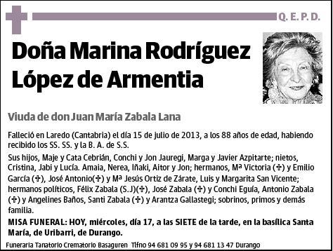 RODRIGUEZ LOPEZ DE ARMENTIA,MARINA