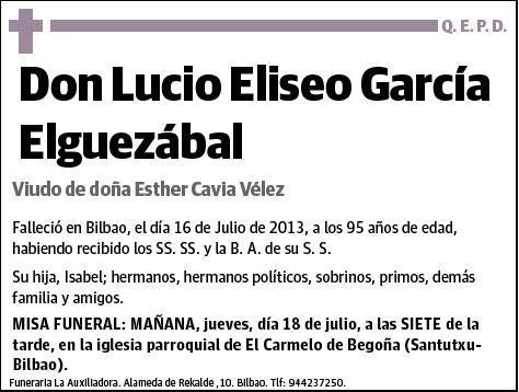 GARCIA ELGUEZABAL,LUCIO ELISEO