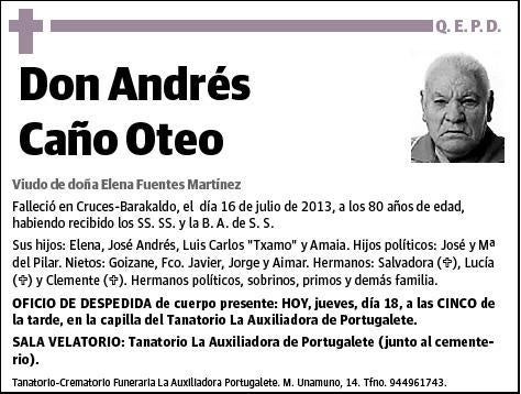 CAÑO OTEO,ANDRES