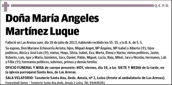 MARTINEZ LUQUE,MARIA ANGELES