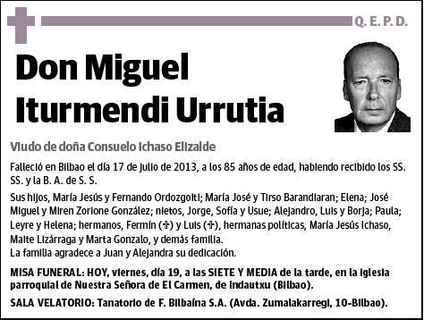 ITURMENDI URRUTIA,MIGUEL