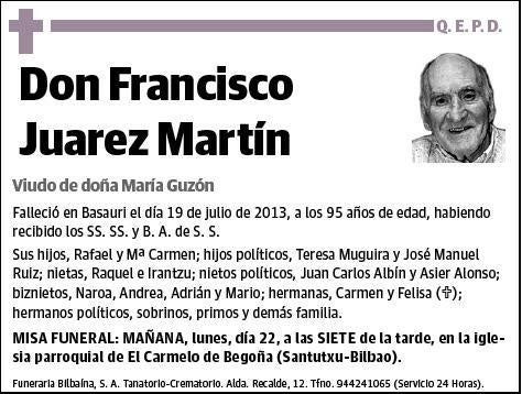 JUAREZ MARTIN,FRANCISCO