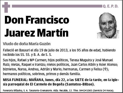 JUAREZ MARTIN,FRANCISCO