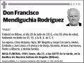 MENDIGUCHIA RODRIGUEZ,FRANCISCO