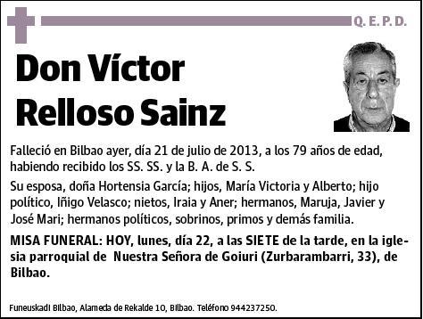 RELLOSO SAINZ,VICTOR