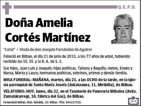 CORTES MARTINEZ,AMELIA