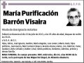BARRON VISAIRA,MARIA PURIFICACION