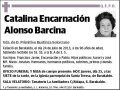 ALONSO BARCINA,CATALINA ENCARNACION