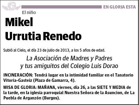 URRUTIA RENEDO,MIKEL