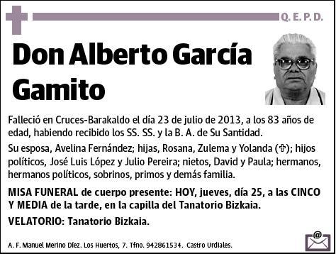 GARCIA GAMITO,ALBERTO