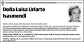 URIARTE ISASMENDI,LUISA