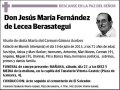 FERNANDEZ DE LECEA BERASATEGUI,JESUS MARIA