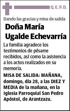 UGALDE ECHEVARRIA,MARIA