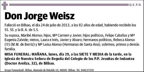 WEISZ,JORGE