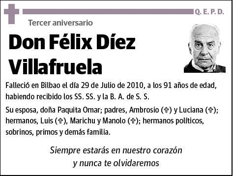 DIEZ VILLAFRUELA,FELIX