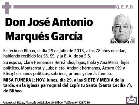 MARQUES GARCIA,JOSE ANTONIO