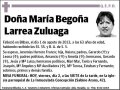 LARREA ZULUAGA,MARIA BEGOÑA