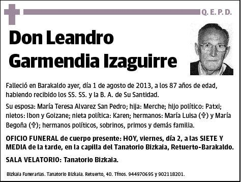 GARMENDIA IZAGUIRRE,LEANDRO