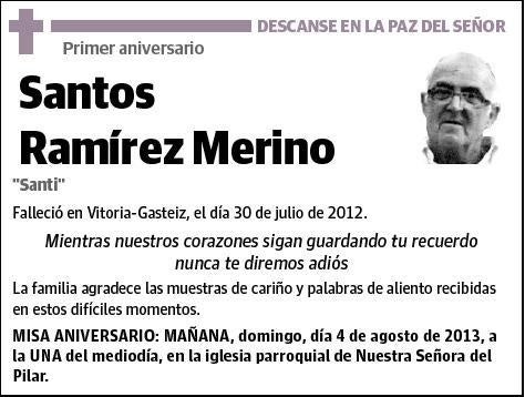 RAMIREZ MERINO,SANTOS