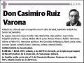 RUIZ VARONA,CASIMIRO