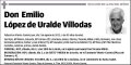 LOPEZ DE URALDE VILLODAS,EMILIO