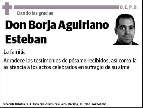 AGUIRIANO ESTEBAN,BORJA