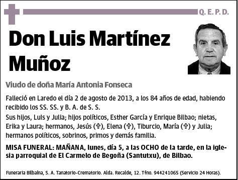 MARTINEZ MUÑOZ,LUIS