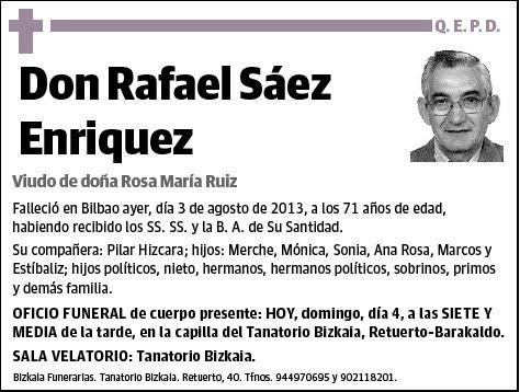 SAEZ ENRIQUEZ,RAFAEL