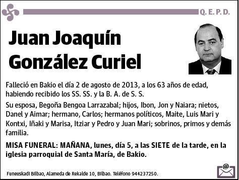 GONZALEZ CURIEL,JUAN JOAQUIN