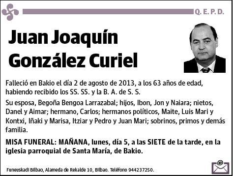 GONZALEZ CURIEL,JUAN JOAQUIN