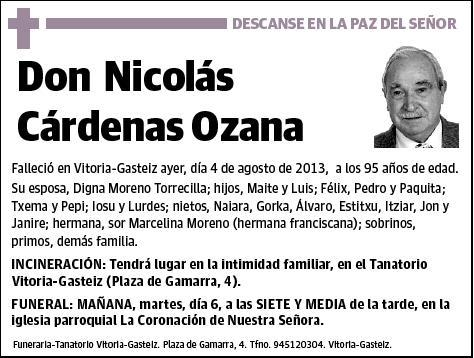 CARDENAS OZANA,NICOLAS