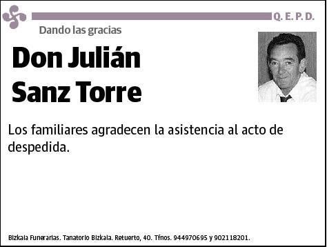 SANZ TORRE,JULIAN