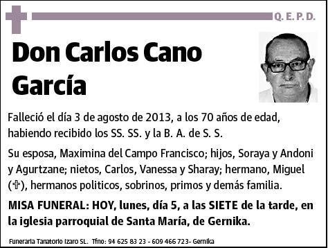 CANO GARCIA,CARLOS