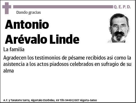 AREVALO LINDE,ANTONIO