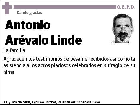 AREVALO LINDE,ANTONIO