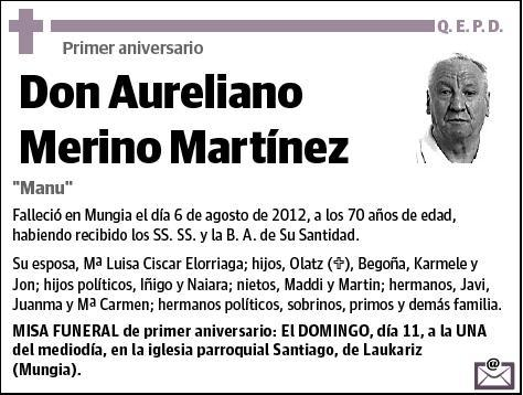 MERINO MARTINEZ,AURELIANO