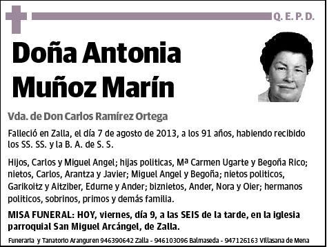 MUÑOZ MARIN,ANTONIA