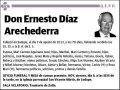 DIAZ ARECHEDERRA,ERNESTO