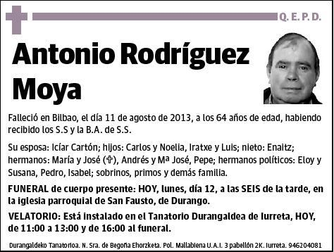 RODRIGUEZ MOYA,ANTONIO