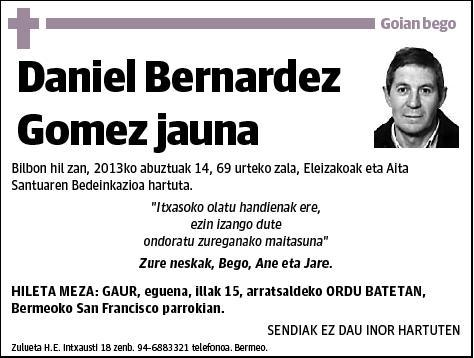 BERNARDEZ GOMEZ,DANIEL