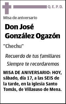 GONZALEZ OGAZON,JOSE