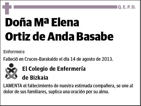 ORTIZ DE ANDA BASABE,MARIA ELENA