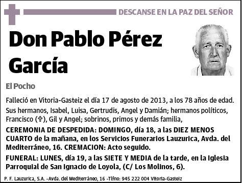 PEREZ GARCIA,PABLO