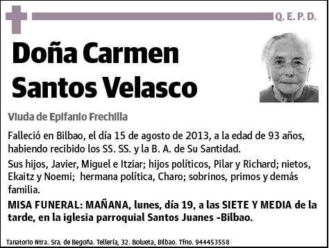 SANTOS VELASCO,CARMEN